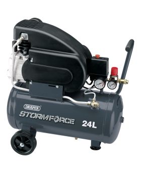 Draper Tools 24L 230V 2hp Air Compressor DRA05226