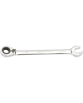 Draper Tools Expert 11mm Draper Expert Hi-Torq&#174; Metric Reversible Double Ratcheting Combination Spanner DRA06842