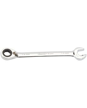 Draper Tools Expert 14mm Draper Expert Hi-Torq&#174; Metric Reversible Double Ratcheting Combination Spanner DRA06845