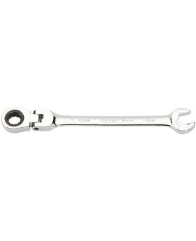 Draper Tools Metric Combination Spanner with Flexible Head and Double Ratcheting Features (10mm) DRA06854