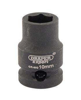 Draper Tools Expert 10mm 3/8 Square Drive Hi-Torq&#174; 6 Point Impact Socket DRA06869