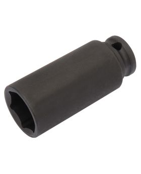 Draper Tools Expert 17mm 3/8 Square Drive Hi-Torq&#174; 6 Point Deep Impact Socket DRA06890