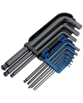 Draper Tools Metric Hexagon and Ball End Hexagon Key Set (9 Piece) DRA08380