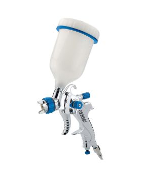 Draper Tools 600ml Gravity Feed HVLP Air Spray Gun DRA09706