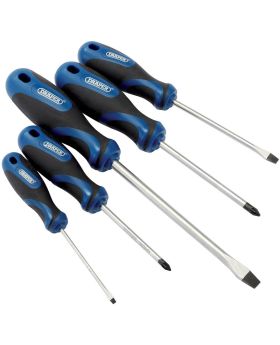 Draper Tools Soft Grip Screwdriver Set (5 piece) DRA09783