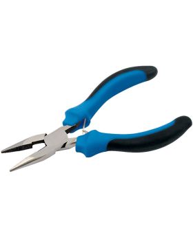 Draper Tools 125mm Soft Grip Long Nose Mini Pliers DRA12538