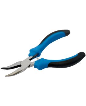 Draper Tools 125mm Soft Grip Bent Nose Mini Pliers DRA12540