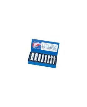 SUPATOOL Deep Socket Set 8 Piece AF 1/4" Square Drive 13341