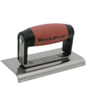 MARSHALLTOWN 6 X 4 1/2 SS Edger-Straight Ends-3/8 Radius" 165ssd