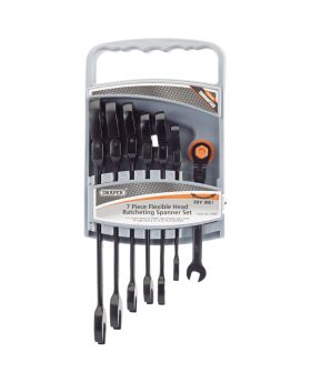 Draper Tools Combination Spanner Set with Flexible Heads (7 Piece) DRA15087