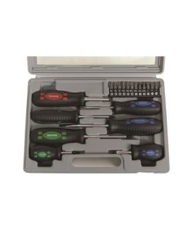 Kincrome 1516 Screwdriver & Bit Set 19 Piece 