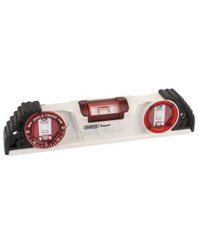 Draper Tools Opti-Vision&#8482; Torpedo Level with Magnetic Base (250mm) DRA16173