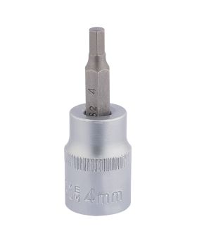 Draper Tools 3/8 Square Drive Socket with Hexagonal Bit (4mm) DRA16282