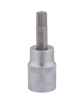 Draper Tools 3/8 Square Drive Socket with Hexagonal Bit (6mm) DRA16284