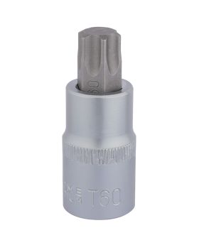 Draper Tools T60 x 55mm 1/2 Square Drive Draper TX-STAR&#174; Socket Bit DRA16323