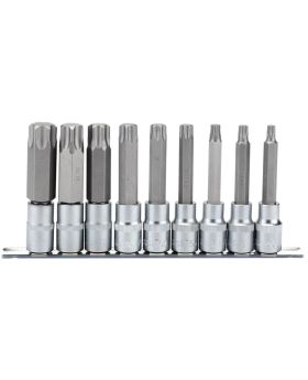 Draper Tools 1/2 Sq. Dr. 100mm Long Draper TX-STAR&#174; Socket Bit Set (9 Piece) DRA16329