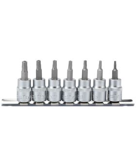 Draper Tools 3/8 Sq. Dr. Five Lobe Draper TX-STAR&#174; Security Socket Bit Set (7 Piece) DRA16343