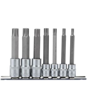 Draper Tools 3/8, 1/2 Sq. Dr. Ribe&#174;. Socket Bit Set (7 piece) DRA16346