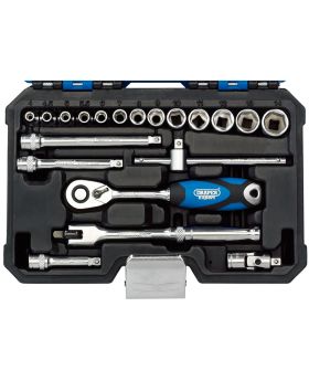 Draper Tools 1/4 Sq. Dr. Metric Socket Set (20 Piece) DRA16442