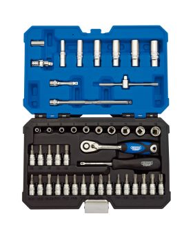 Draper Tools 1/4 Sq. Dr. Metric Socket Set (44 Piece) DRA16446