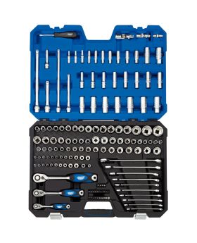 Draper Tools 1/4, 3/8 and 1/2 Sq. Dr. Tool Kit (150 piece) DRA16460