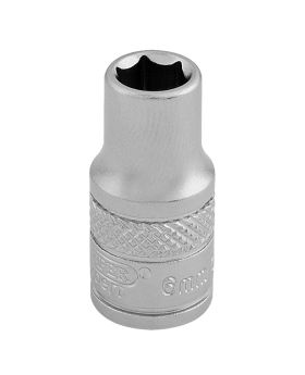 Draper Tools 1/4 Square Drive Socket (6mm) DRA16510