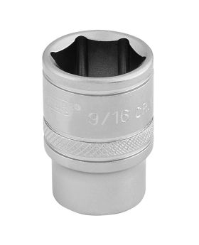 Draper Tools 3/8 Square Drive 6 Point Imperial Socket (9/16) DRA16571