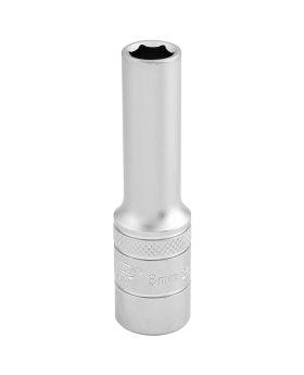 Draper Tools 3/8 Square Drive 6 Point Metric Deep Socket (8mm) DRA16578