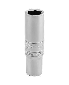 Draper Tools 3/8 Square Drive 6 Point Metric Deep Socket (12mm) DRA16580