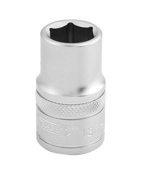 Draper Tools 1/2 Square Drive 6 Point Metric Socket (13mm) DRA16602