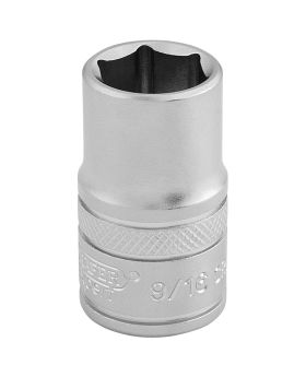 Draper Tools 1/2 Square Drive 6 Point Imperial Socket (9/16) DRA16627