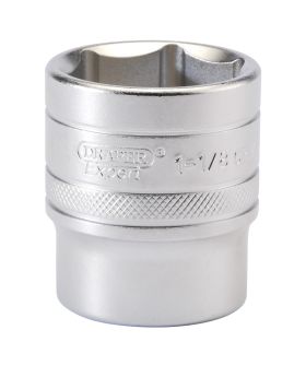 Draper Tools 1/2 Square Drive 6 Point Imperial Socket (1.1/8) DRA16636