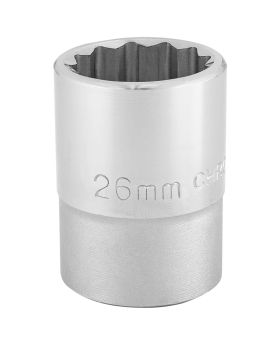 Draper Tools 3/4 Square Drive 12 Point Socket (26mm) DRA16694