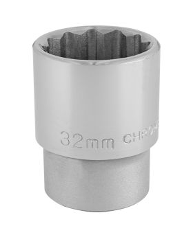 Draper Tools 3/4 Square Drive 12 Point Socket (32mm) DRA16699