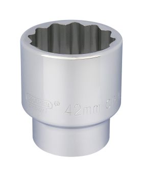 Draper Tools 3/4 Square Drive 12 Point Socket (42mm) DRA16705