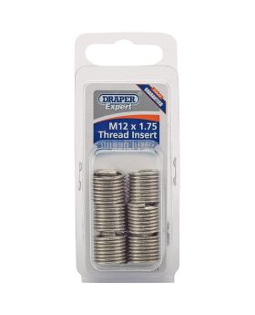 Draper Tools Expert M12 x 1.75 Metric Thread Insert Refill Pack (6) DRA21711