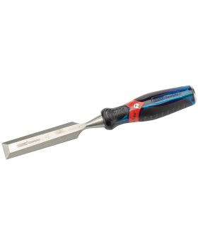 Draper Tools Expert 25mm Soft Grip Pound Thru Bevel Edge Wood Chisel DRA24408