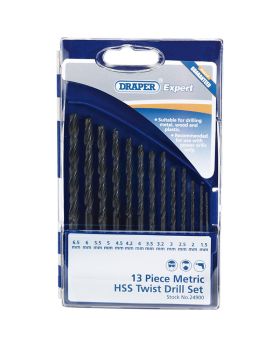 Draper Tools Metric Drill Set (13 Piece) DRA24900