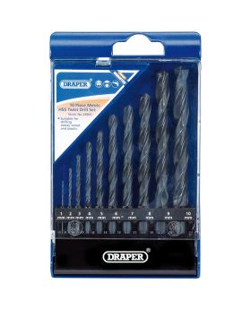 Draper Tools Metric HSS Drill Set (10 Piece) DRA24905