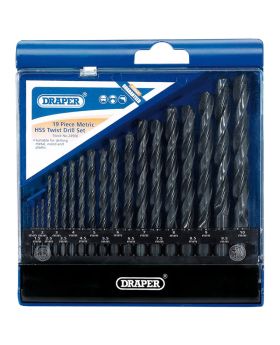 Draper Tools Metric HSS Drill Set (19 Piece) DRA24906