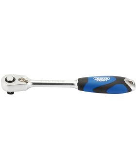 Draper Tools 3/8 Sq. Dr. 60 Tooth Micro Head Reversible Soft Grip Ratchet DRA26515