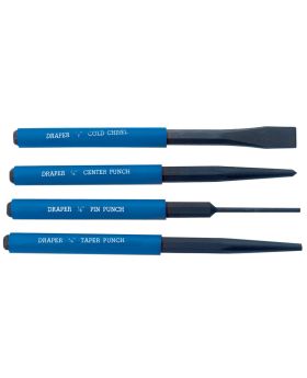 Draper Tools Chisel and Punch Set (4 Piece) DRA26559