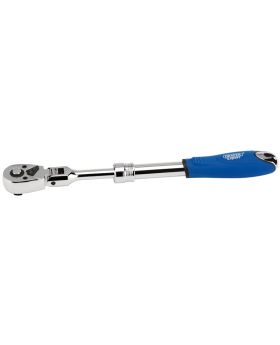 Draper Tools 3/8 Sq. Dr. 72 Tooth Flexible Head Extending Reversible Ratchet DRA26810