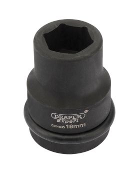 Draper Tools Expert 19mm 3/4 Square Drive Hi-Torq&#174; 6 Point Impact Socket DRA28660