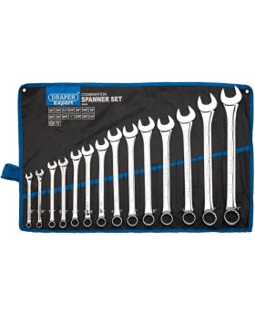 Draper Tools Imperial Combination Spanner Set (14 Piece) DRA29548