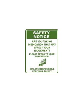 SAFETY NOTICE SIGN 373P