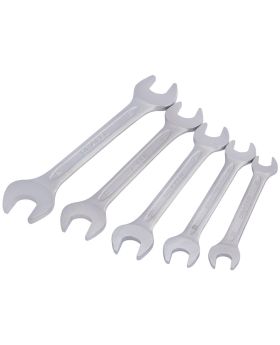 Draper Tools Metric Open End Spanner Set (5 Piece) DRA30768