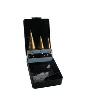 SAVAGE Titanium Nitride Coated Step Drill Set- 4-30mm 30S1