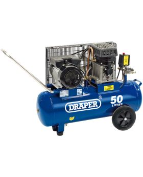 Draper Tools 50L Belt-Driven Air Compressor (2.2kW) DRA31253