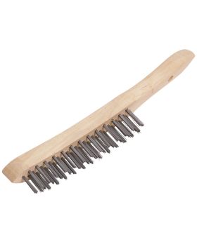 Draper Tools 3 Row Wire Scratch Brush (290mm) DRA31569